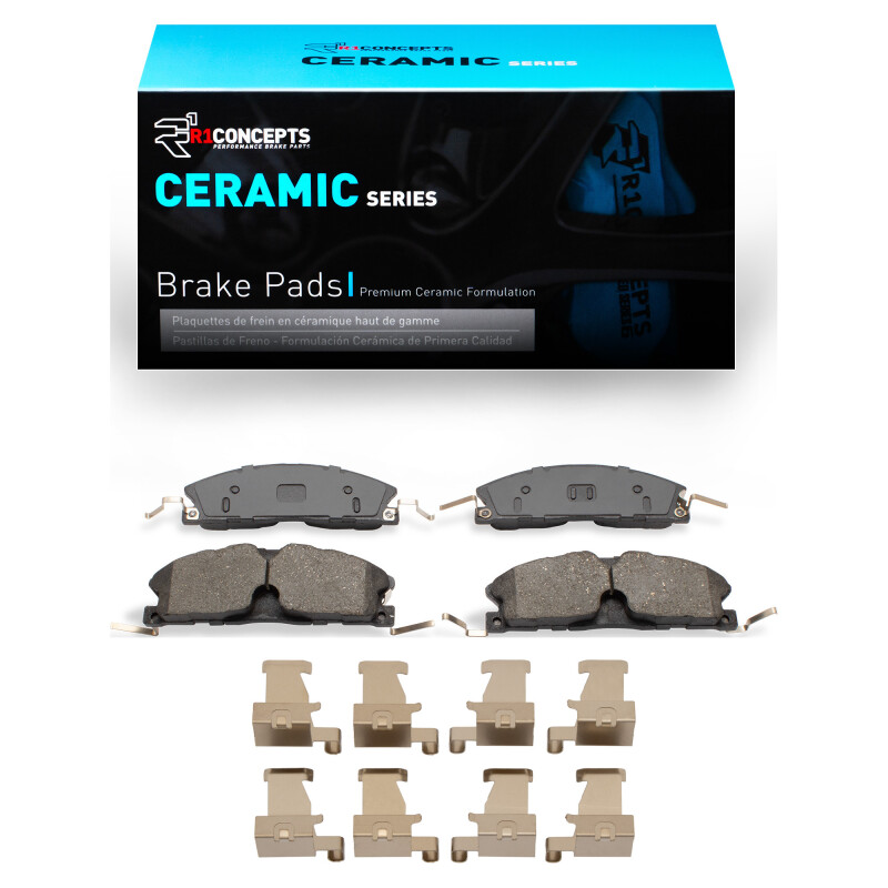 Ford Flex Brake Pads - Front - R1 Concepts - Ceramic - `13-`19